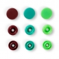 Preview: Prym "Color Snaps" Love grün braun 393005