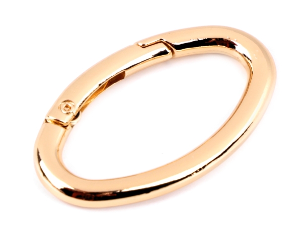 Taschenring oval gold