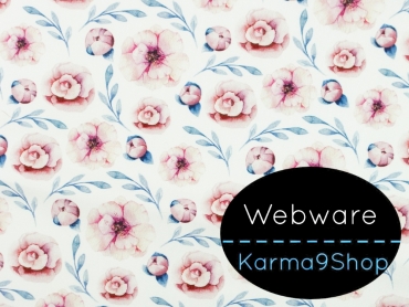 0,5m Webware #1 Blumen