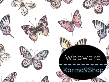 0,5m Webware Schmetterling