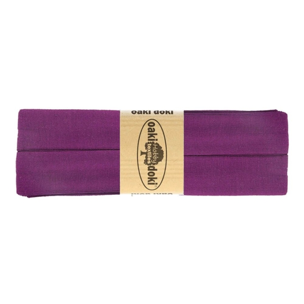 3m Jersey-Schrägband violett