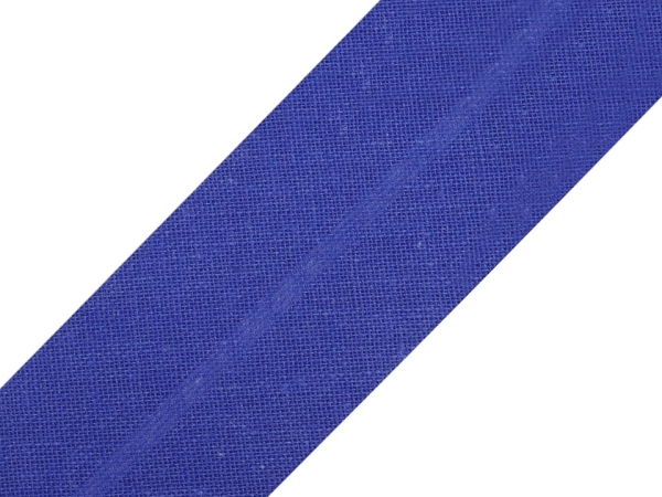 25m Schrägband Baumwolle 20mm royalblau