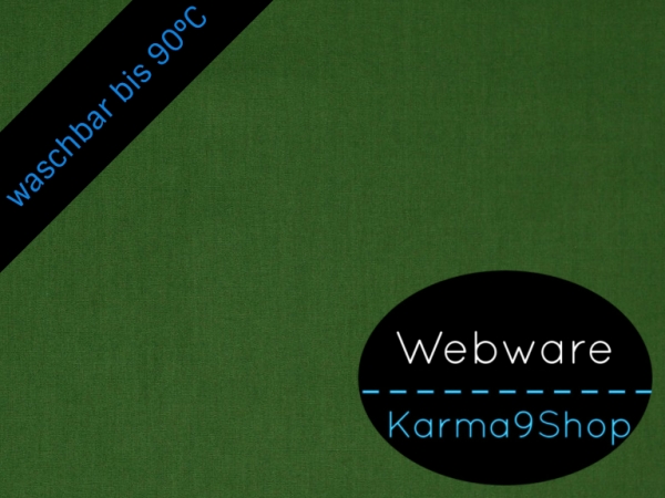 0,5m Webware waldgrün